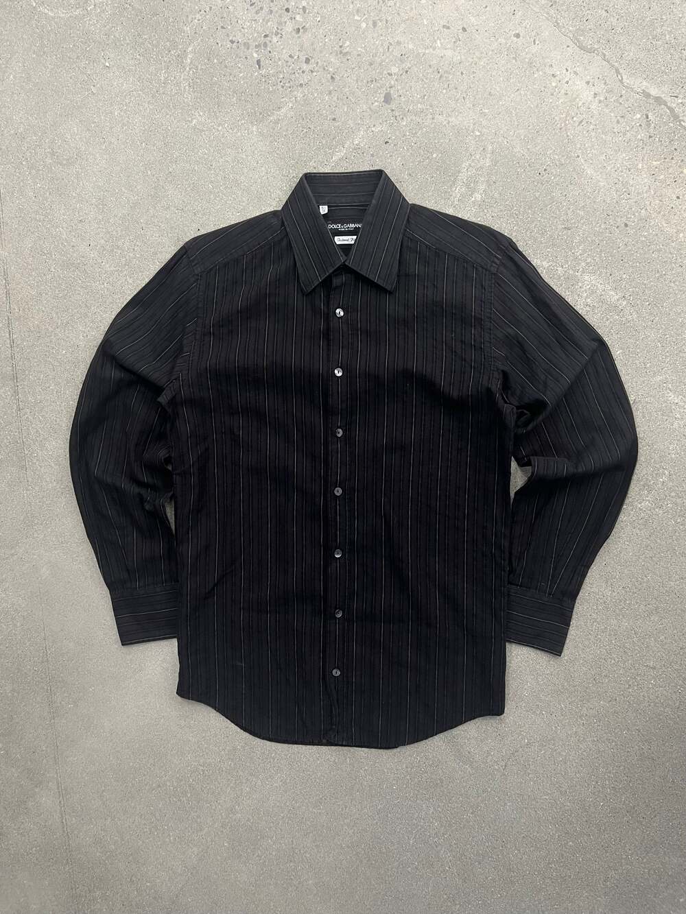 Dolce & Gabbana Striped Button-Up Shirt - L